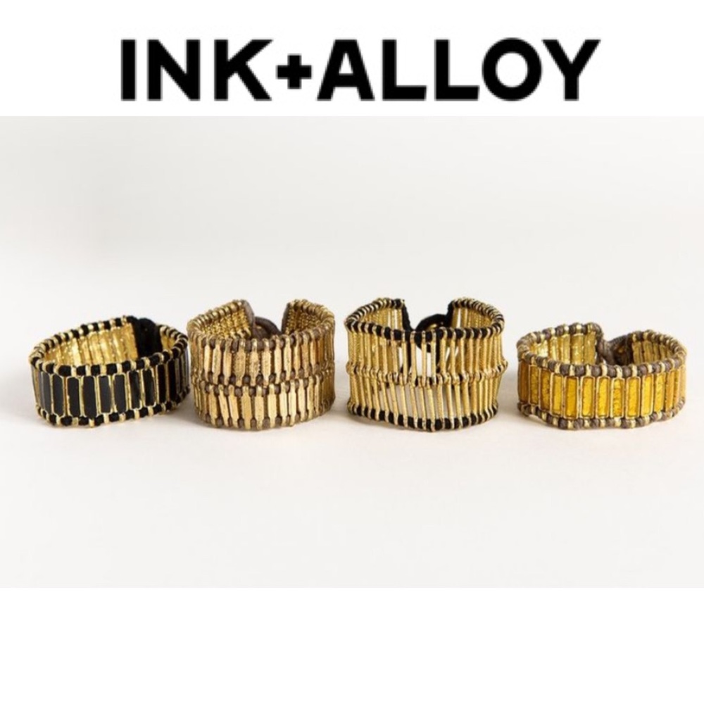 Ink+Alloy Enamel Artisan Bracelet Cuff